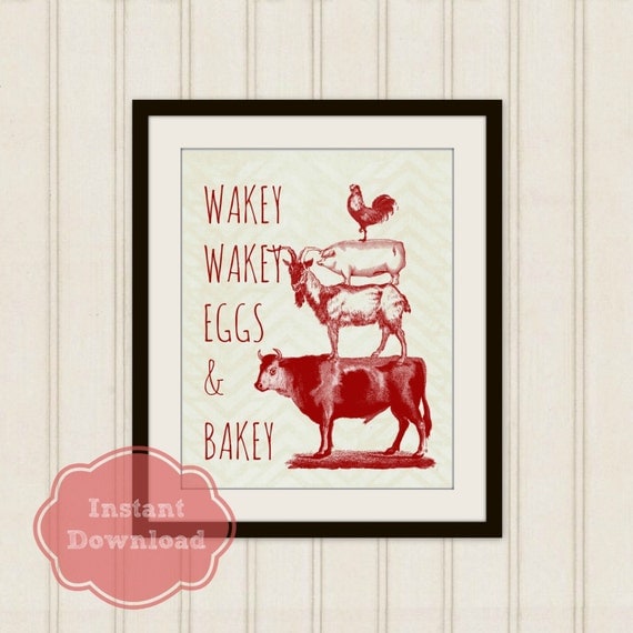 Wakey Wakey Eggs And Bacey