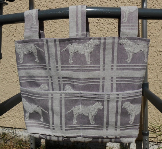 for velcro bag walker White Purple Multi Walker Free Tote Bag and Dogs Hands Nursing Purpose