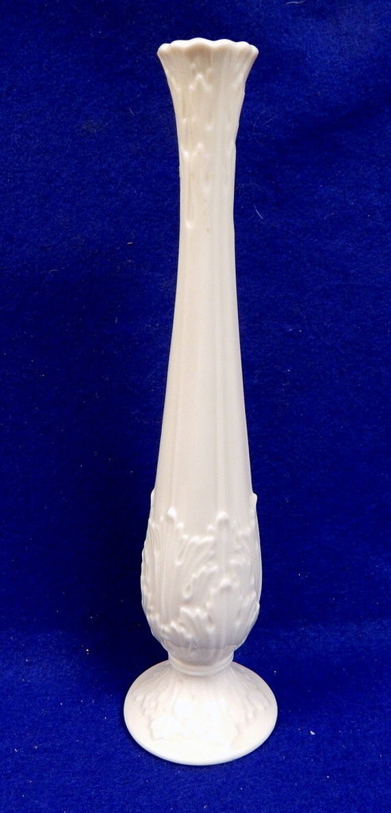 Items similar to Lenox USA "Florentine" Bud Vase 10 3/4 inch raised