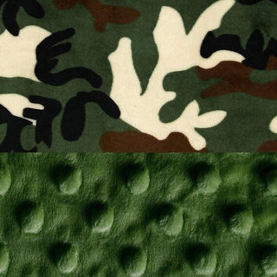 Camo Baby Blanket, Minky Baby Lovey, Personalized Baby Blanket, Green Brown, Boy Lovey, Mini Blanket, Minky Burp Cloth, Baby Shower Gift