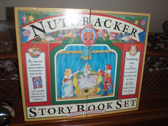 Vintage Christmas Book The Nutcracker Story Book Set by esala