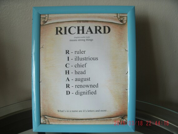 items-similar-to-name-meaning-framework-personalize-richard-novelty