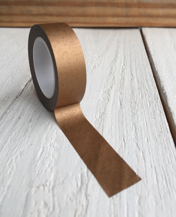 Metallic Copper Washi Tape