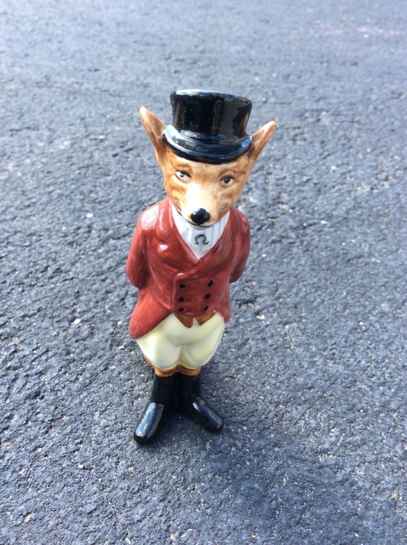 Vintage Royal Doulton Figure The Huntsman Fox Figure by azulclaro