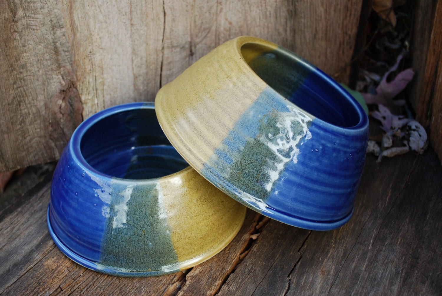 Spaniel Dog Bowl Set Long Eared