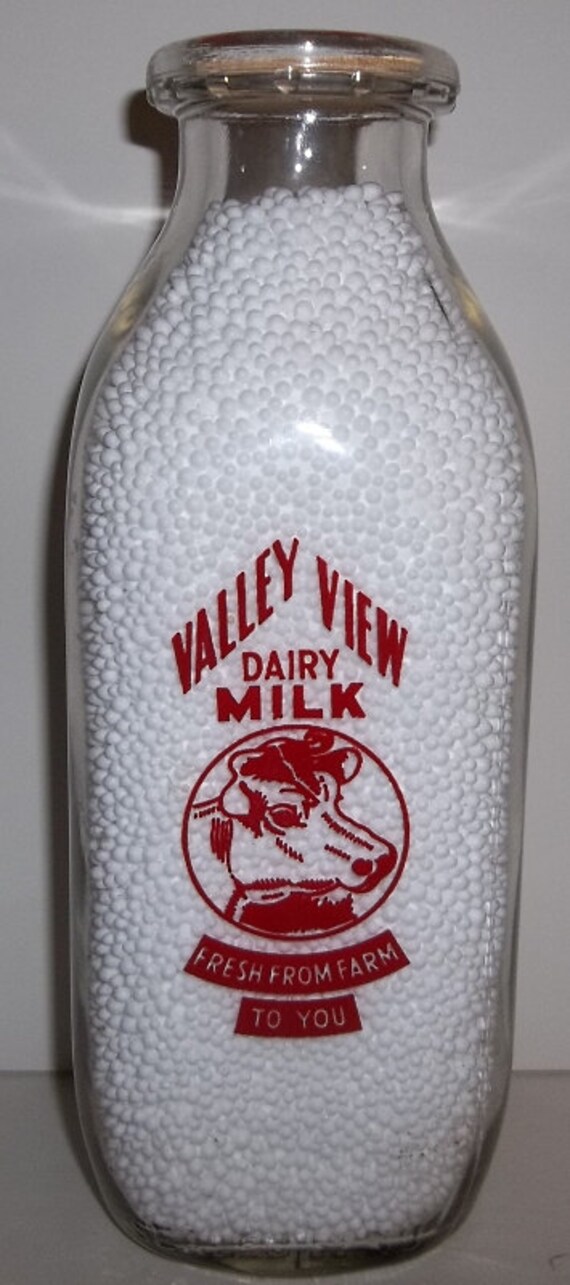 Valley View Dairy Milk Schafferstown PA Quart Pennsylvanis