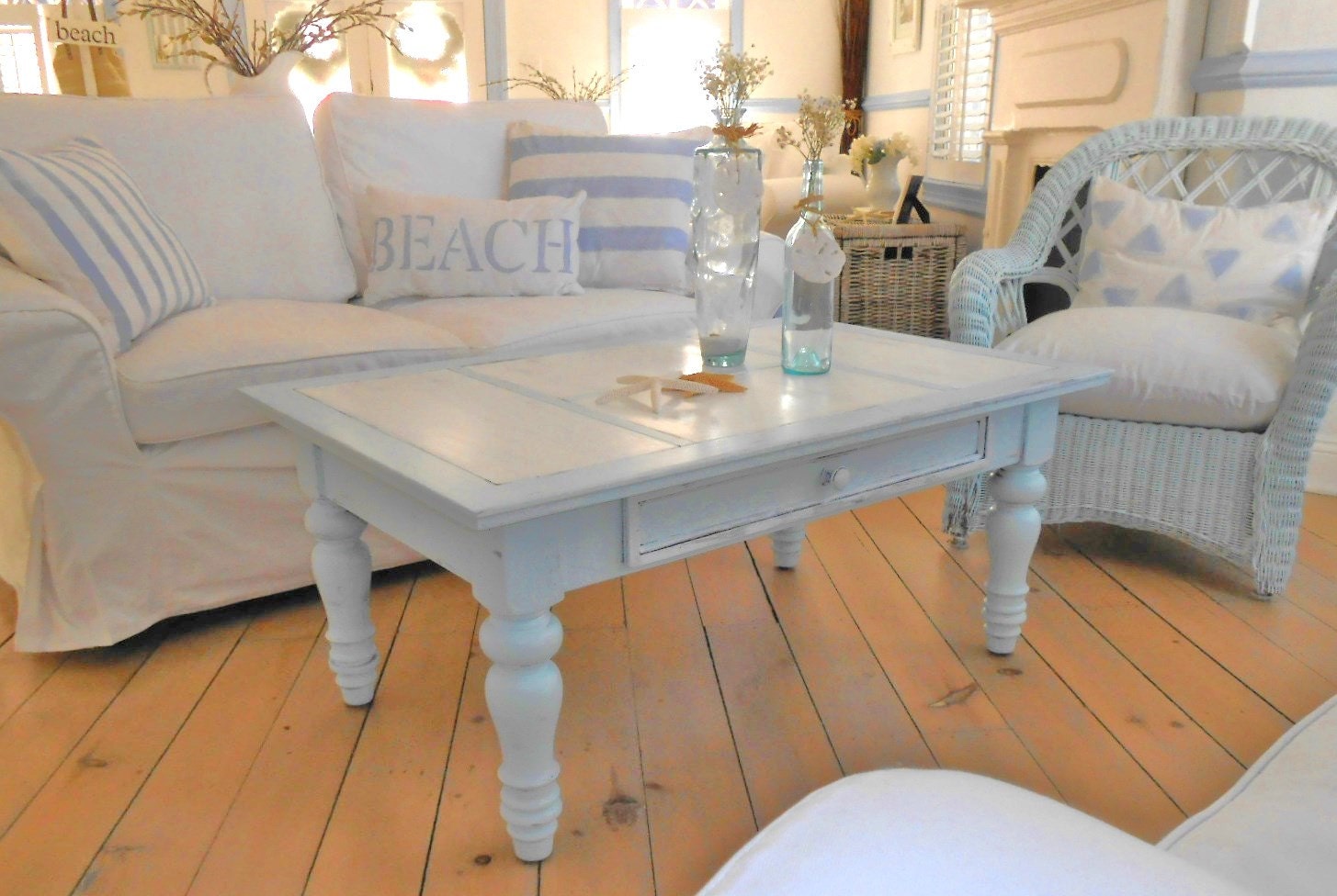 Reserved For Cheryl ffee table shabby chic by