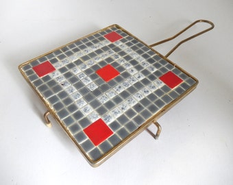 Mid Century Mosaic Tile Trivet