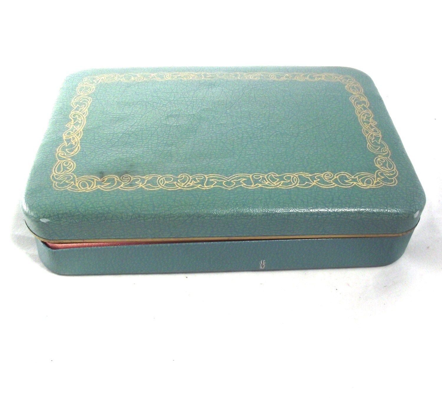 Small Farrington Jewelry Box, Green Travel Sized Case Haute Juice