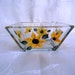 Bowl-painted Bowl-painted dip bowl-painted Sunflowers