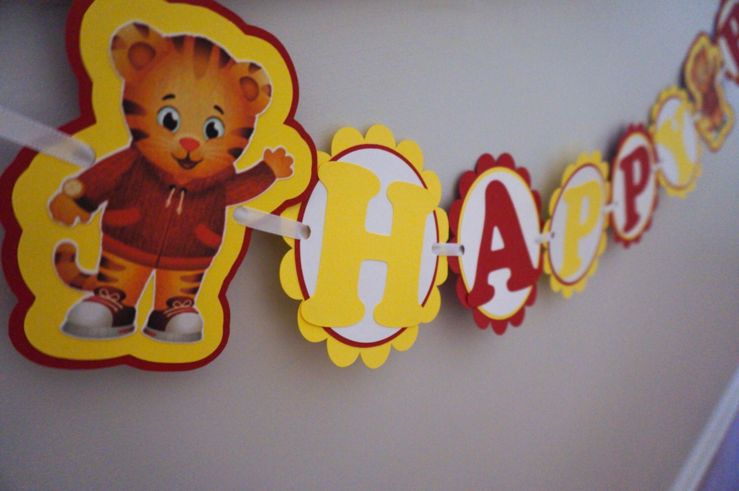 Daniel Tiger Birthday Banner MADE TO ORDER