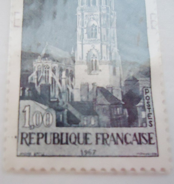 Republique Francaise Stamp Postage. One Stamp.1967.Cathédrale