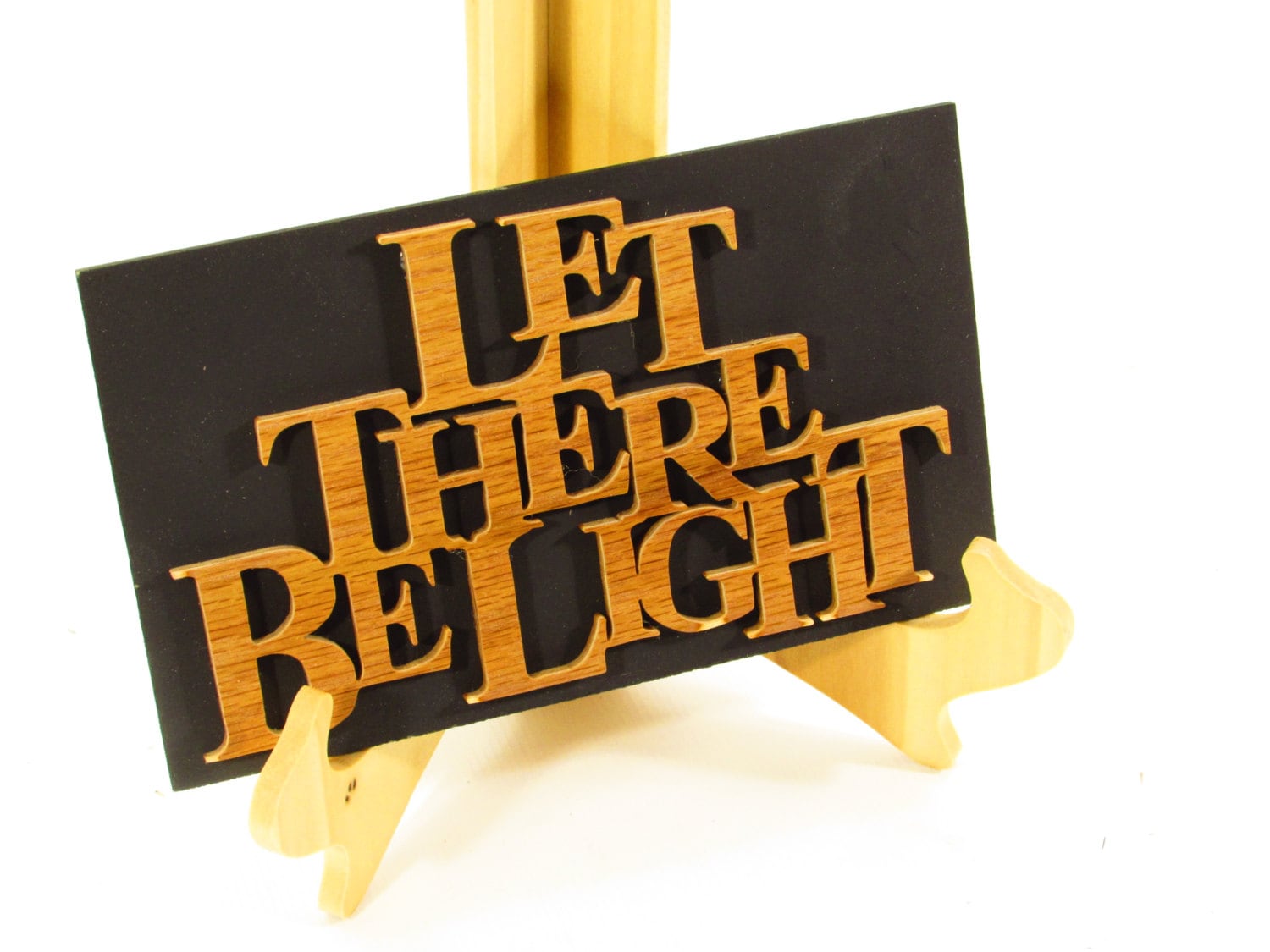 Let There Be Light Word Art Wall Art home Decor Office