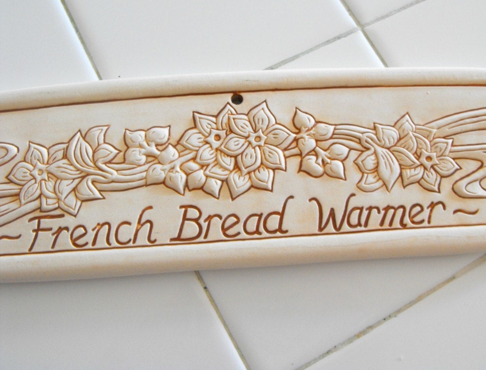 Vintage Lyn Ulick French Bread Warmer Bread Warming Stone