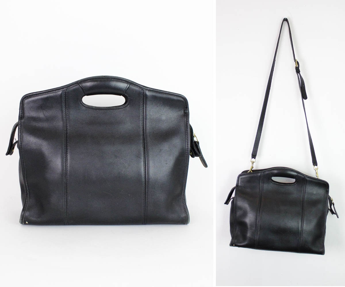 hold coach laptop messenger bag vintage black leather by omniavtg hold coach laptop messenger bag vintage black leather by omniavtg