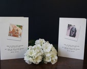 Custom Pet Sympathy Card-Email your Photograph for a Custom Image on the Front and Helen Keller Quote Comes with a Recycled Envelope