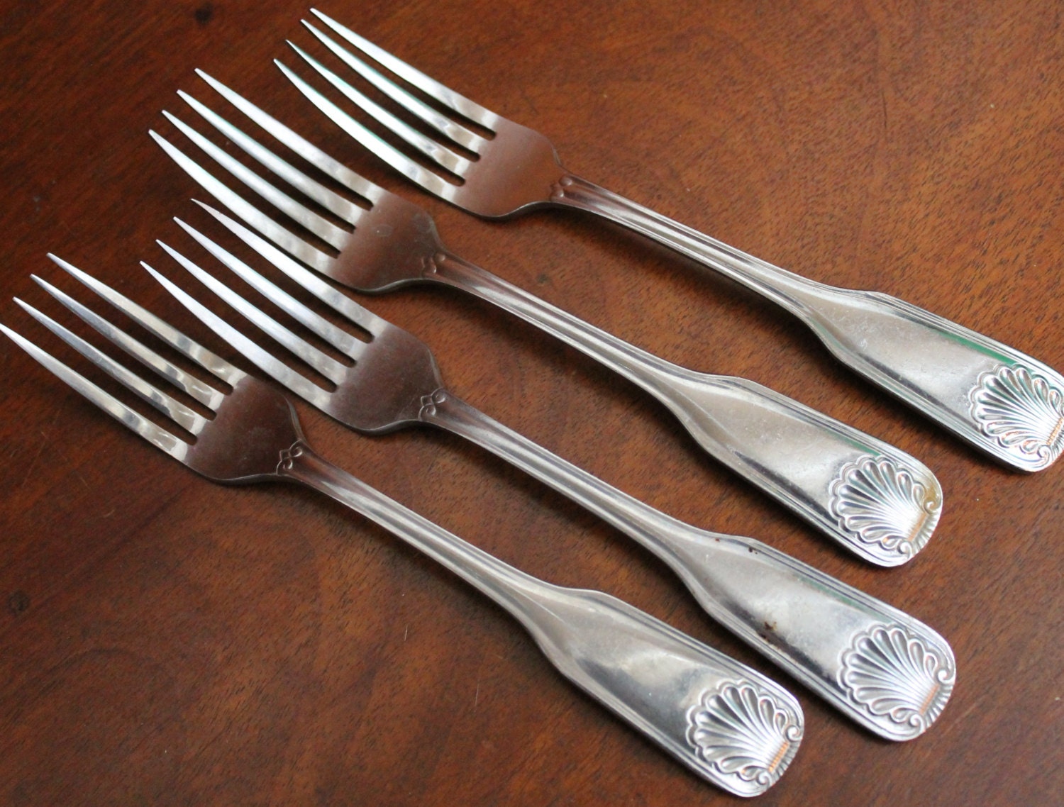 ROYAL SHELL Vintage Flatware from INTERNATIONAL by AtomicHoliday