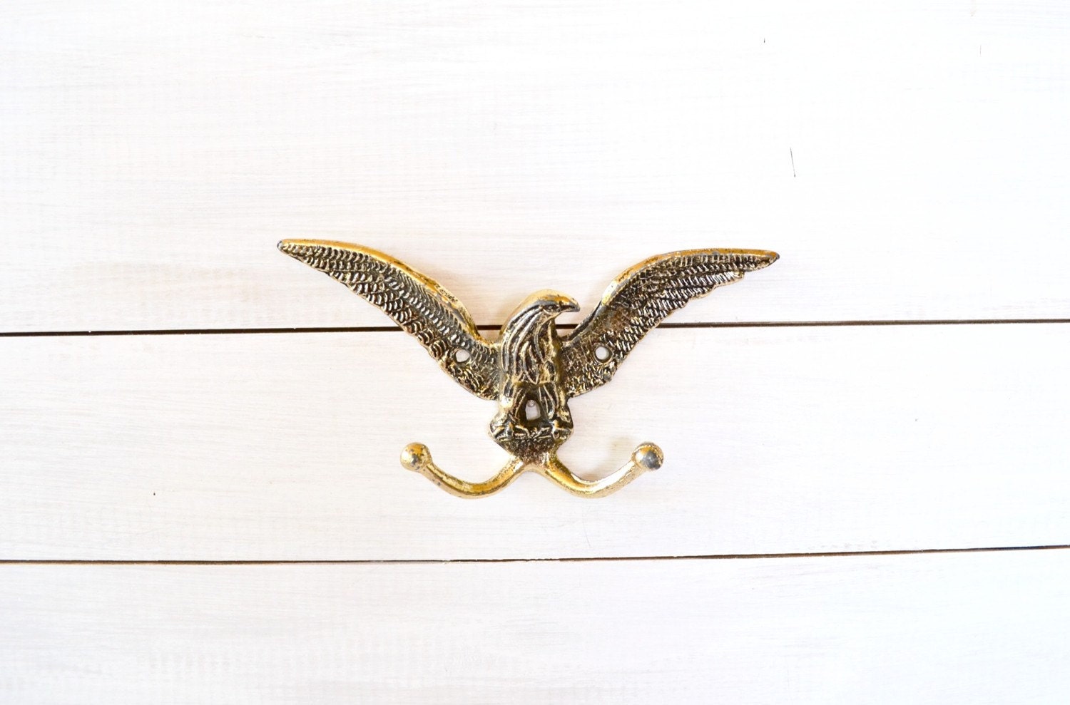 Vintage Metal Eagle Wall Hook 1967 Haute Juice