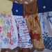 Four Season Set of Kitchen Tea Towels Set of 4 Hanging Kitchen Towels Spring Summer Fall Winter SnowNoseCrafts