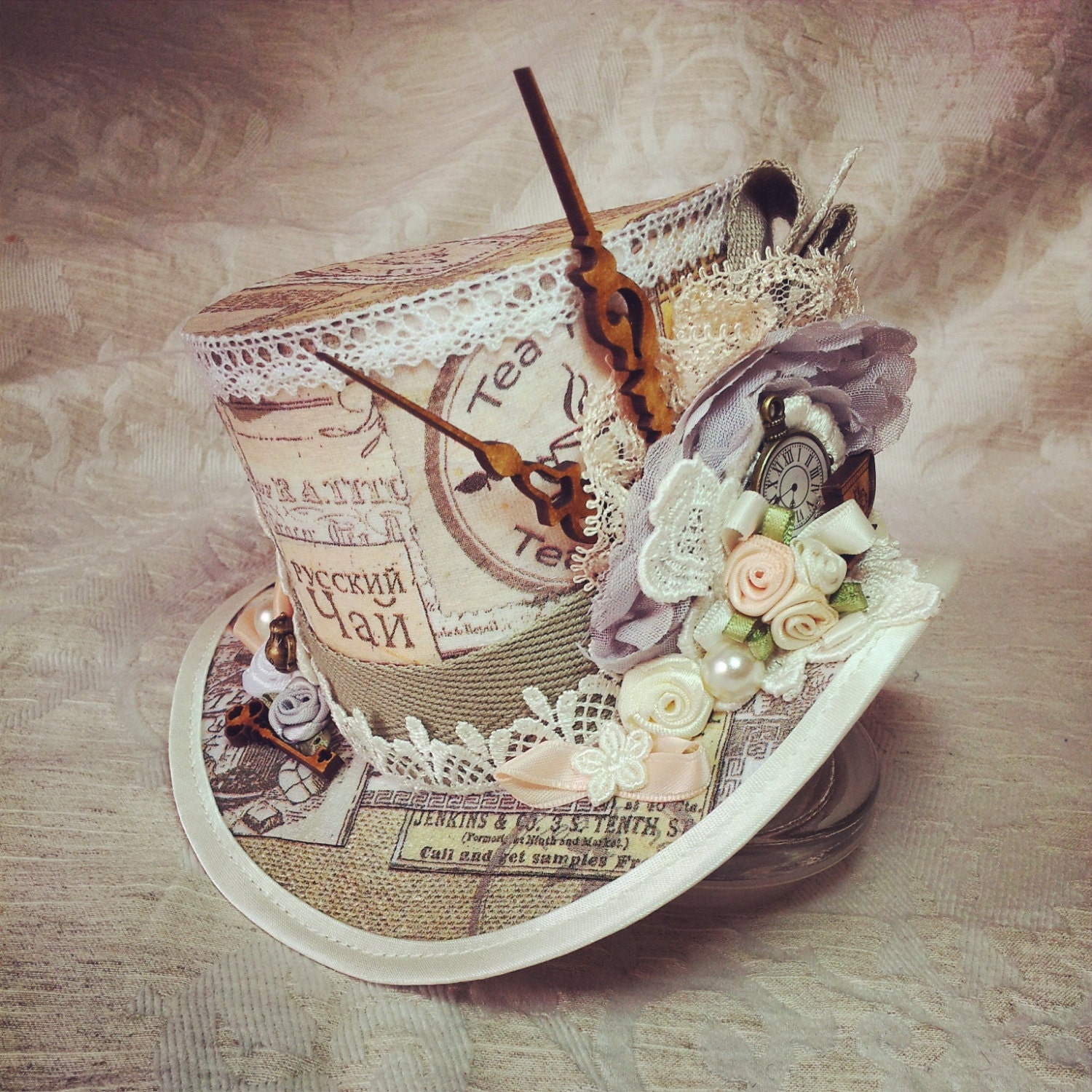 Mad Hatter, Alice in Wonderland, Steampunk Hat, Mini Top Hat, Tea Party, Sherlock, Gothic Hat, Lolita, Cosplay, Women Steampunk Hats, Party steampunk buy now online