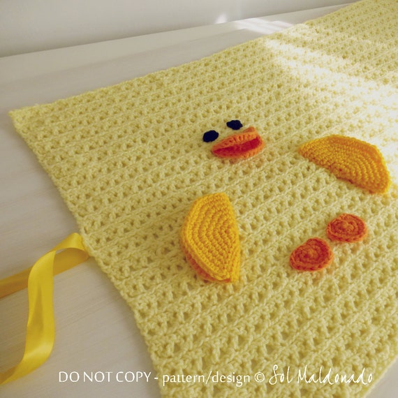 crochet easy items gift blanket and toy amigurumi pdf pattern crochet  duck  Security baby