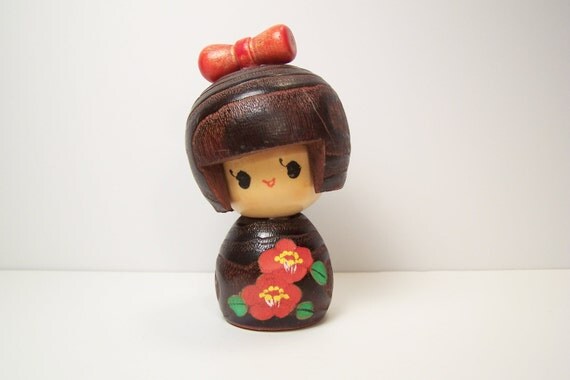 antique kokeshi