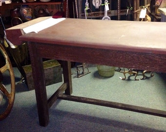 Vintage medical surgical oddity exam room table OBGYN Medical office ...