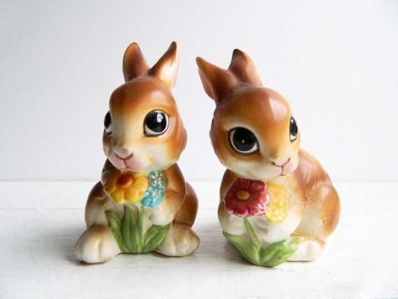 enesco bunny figurines