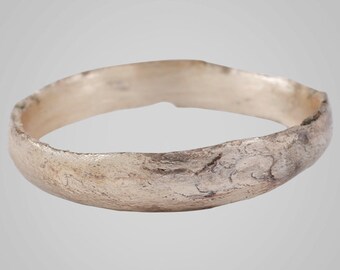 Vikingo antiguo anillo de bodas joyería C.866,1067A.D. tamaño 10 1/2 (20.3 mm) (Brr709)