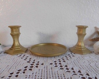 Wedding Unity Candle Holder Set Rustic Shabby Chic Distressed Hollywood Regency Paris French Home Decor Spring Summer Autumn Fall Winter