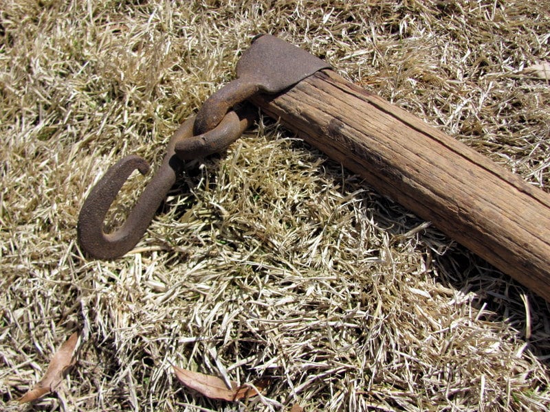 Reserved for Heather Antique Horse Single Tree / Rustic Wood