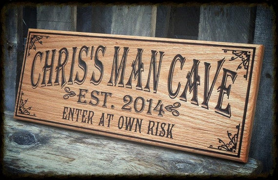 Man cave bar sign Pub sign gift for him Tavern decor