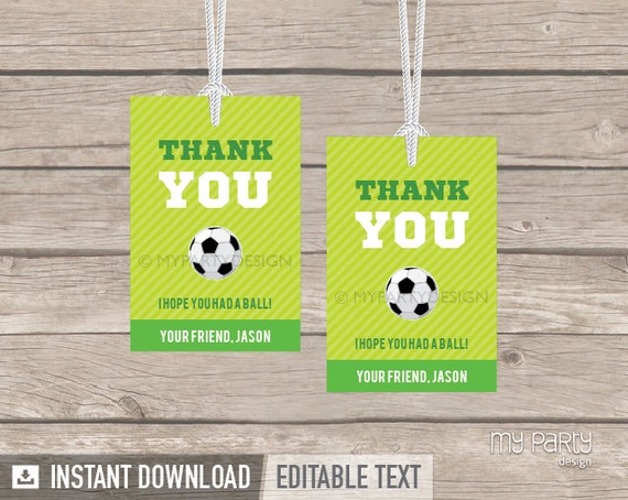 Free Printable Thank You Tags - Paper Trail Design