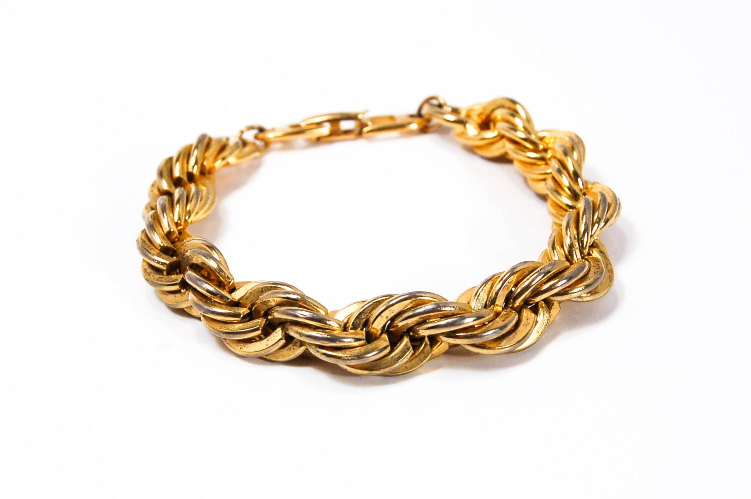 Napier Gold Rope Chain Bracelet