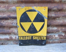 are original fallout shelter signs government property?