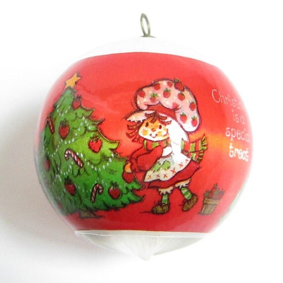 strawberry shortcake christmas ornament by strawberry shortcake christmas ornament by