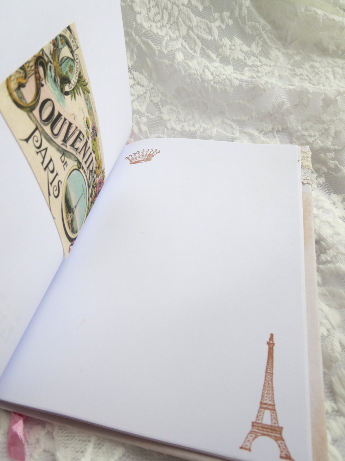 Paris Journal Journal French Paris Travel Book Notebook