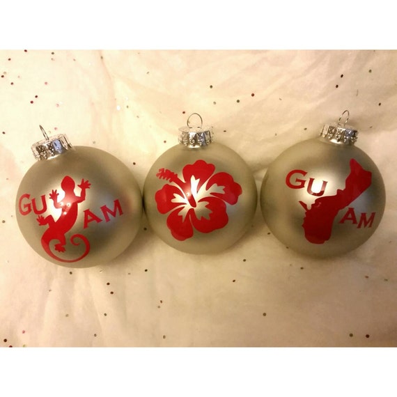 guam and gecko silhouette and hibiscus christmas by guam and gecko silhouette and hibiscus christmas by