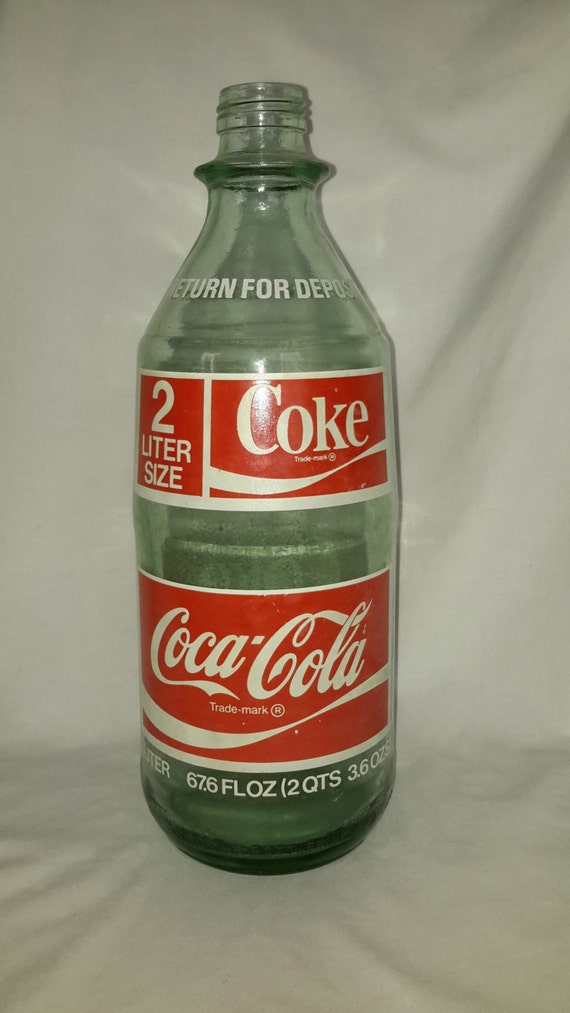 1970s 2 Liter Size Coca Cola Coke Bottle 676 Oz By Retiredtackle 1601