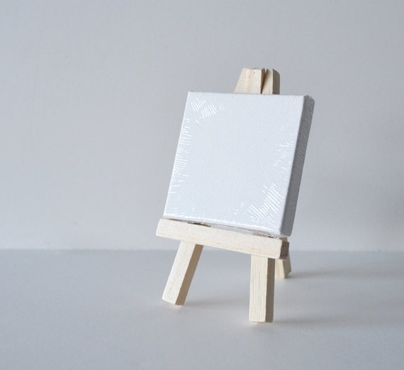 Mini Easel Painting Easel Mini Canvas and Easel Set Tiny Easel
