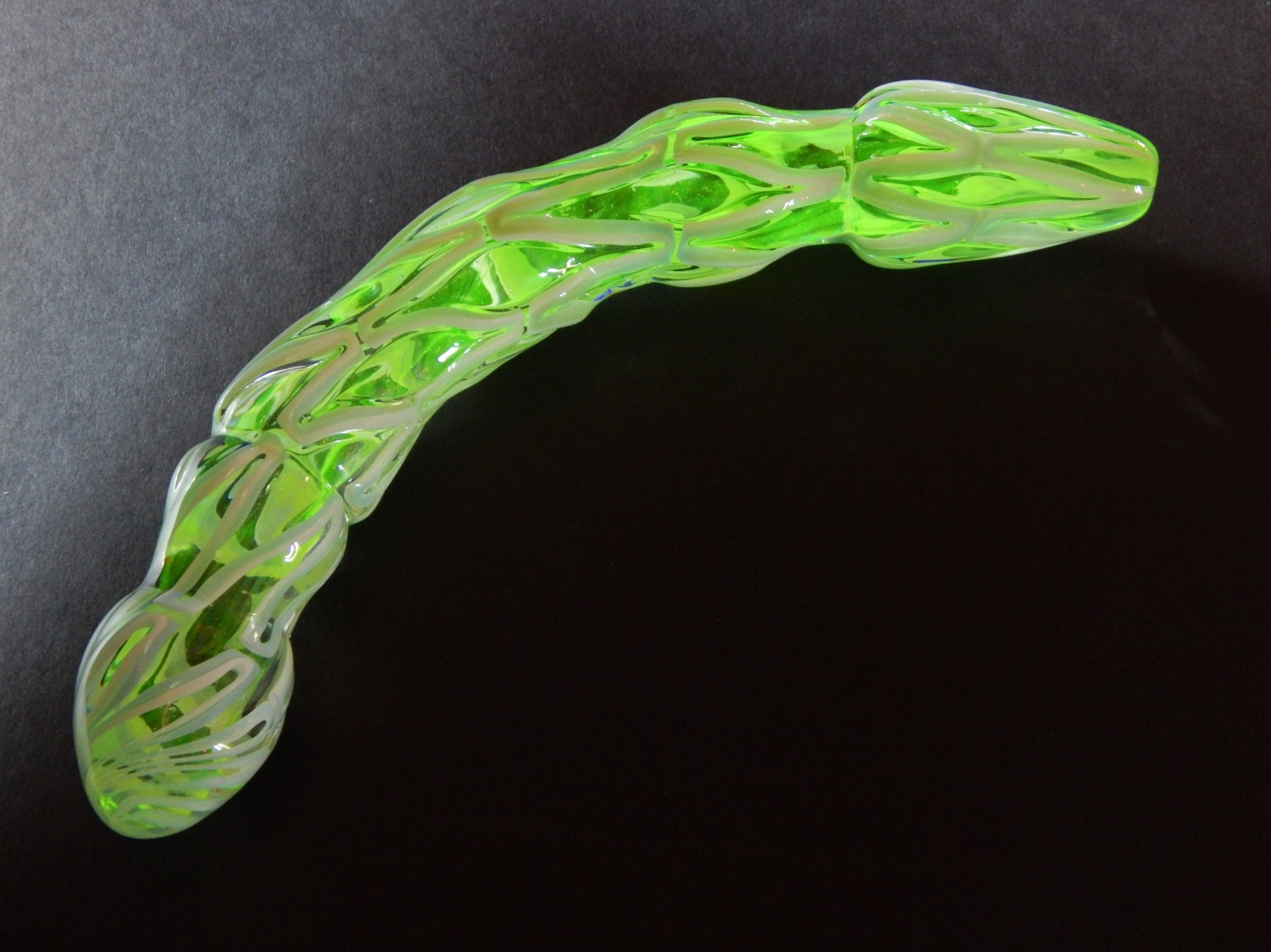 Dildos, now in uranium glass. : uraniumglass