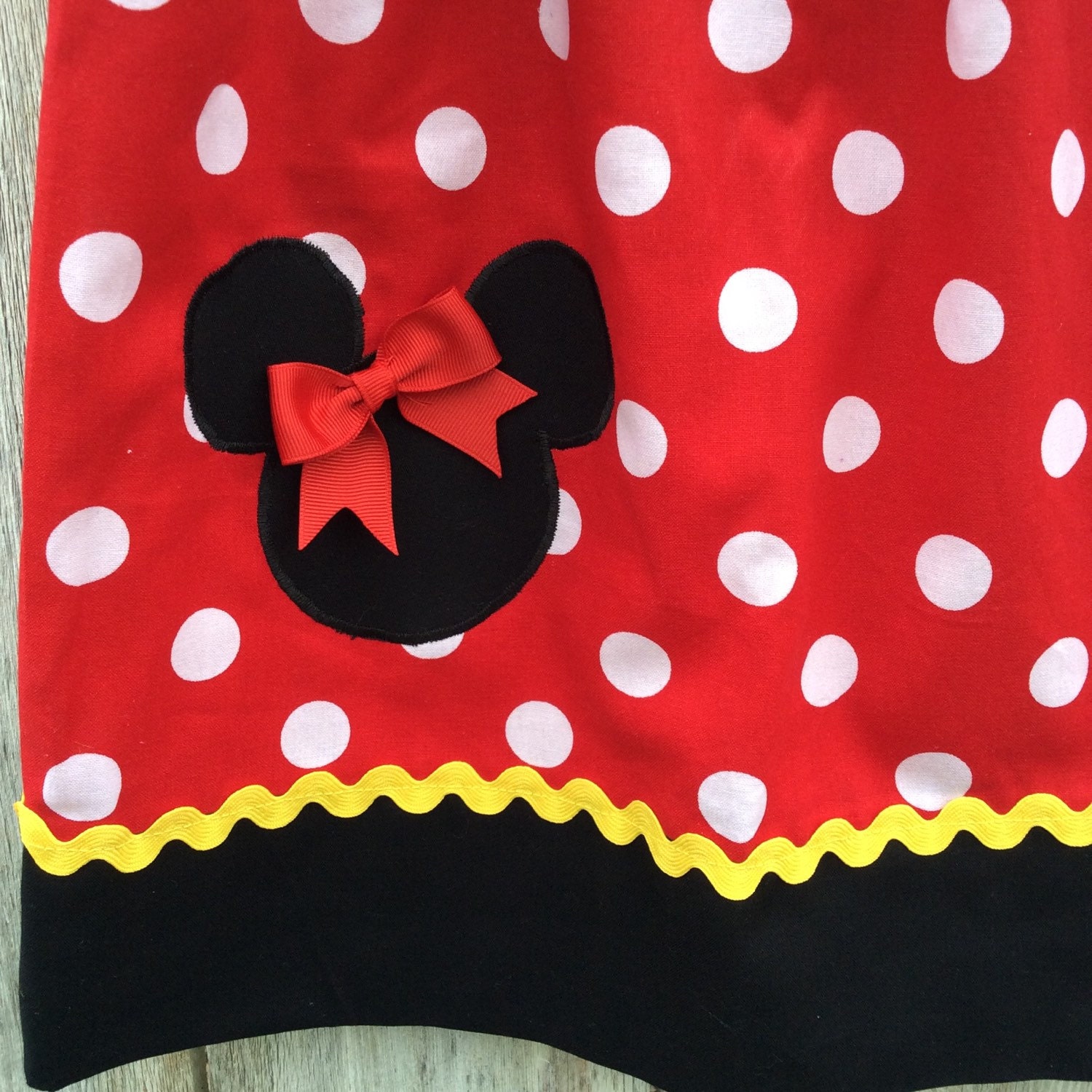 Minnie Mouse Pillowcase Dress Red Minnie Mouse Pillowcase