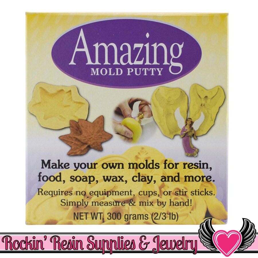 AMAZING MOLD PUTTY 2/3 pound, food grade, silicone mold putty, mold