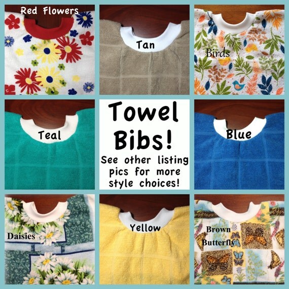 Kitchen towel bibs kitchen towel baby bibs by McDermottTreasures