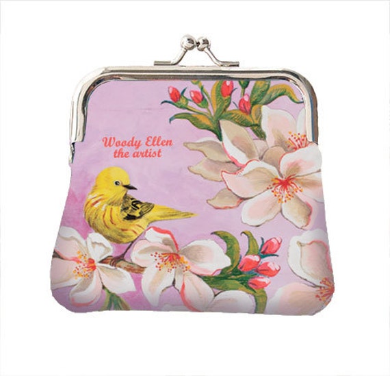 Coin purse,retro purse,Bloom,gift,ideas,christmas,gifts,gifts for her,gifts for mom,Woody Ellen handbag,christmas gifts,christmas gift ideas