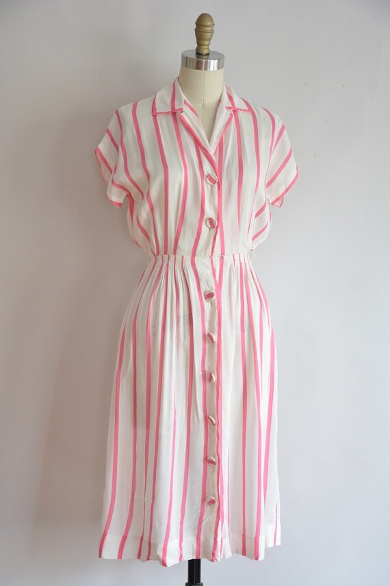 50s Her Parlor Boys dress/ vintage 1950s daydress/ by ...