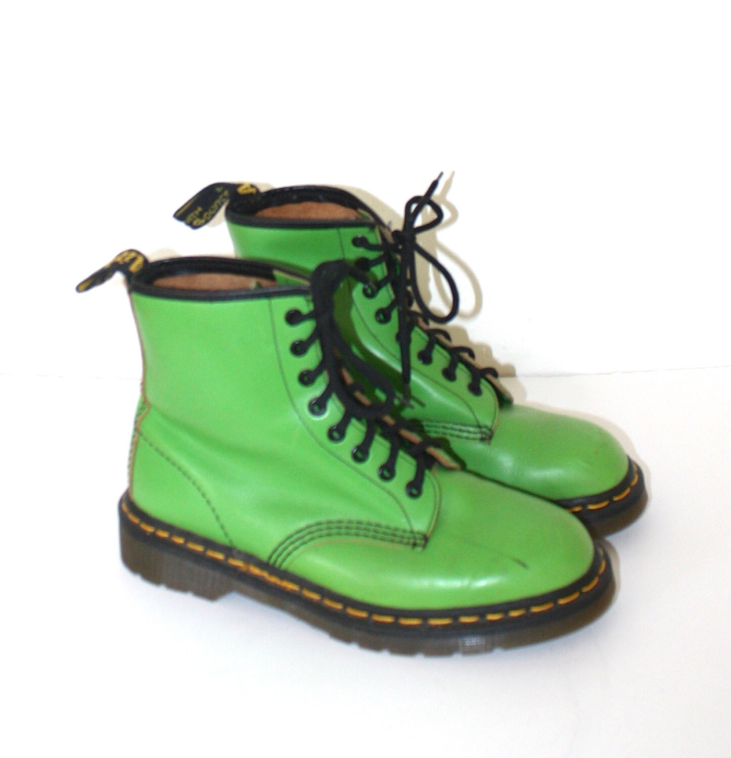 green laces doc martens