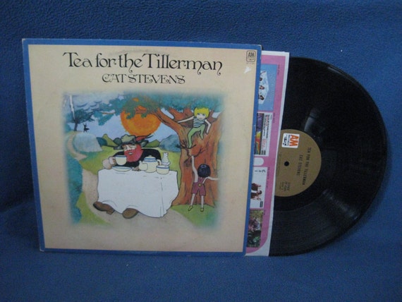 Vintage Cat Stevens Tea For The Tillerman Vinyl by sweetleafvinyl