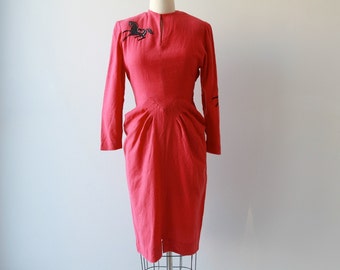 Popular items for 1940s cocktail dress on Etsy