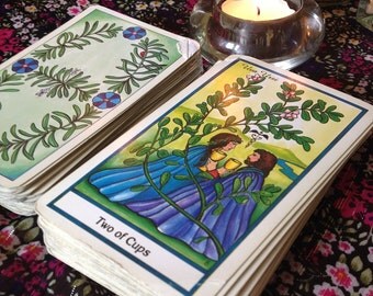 The Herbal Tarot - one tarot card reading